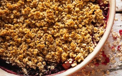 Baked Fruit Crumble