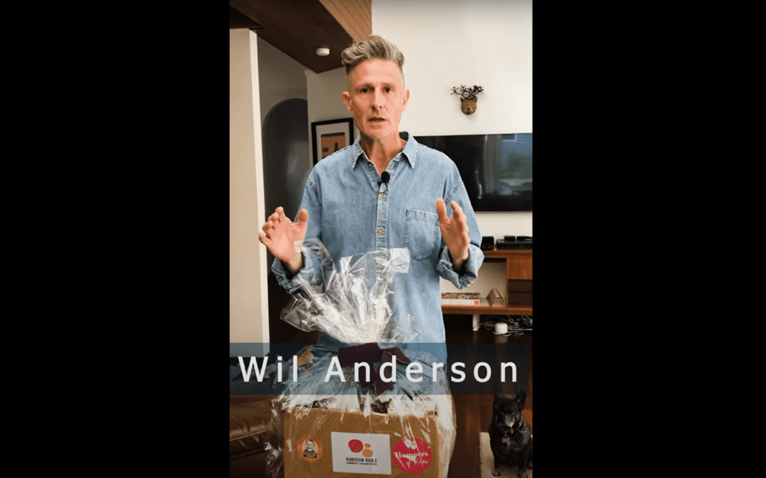 Wil Anderson joins Addi Road for hamst … Hampers of Hope