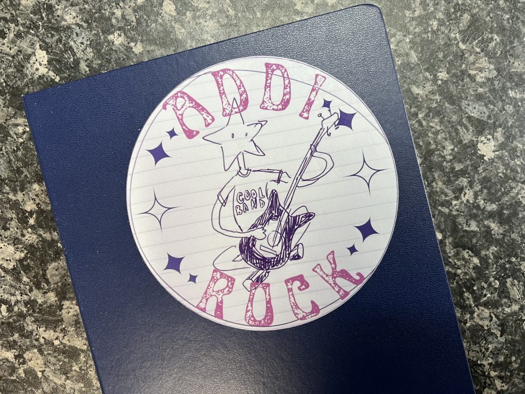 Addi Rock. Logo design by Audrey.