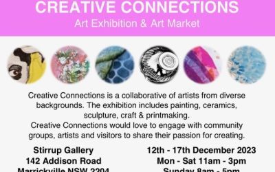 12 December 2023 – Creative Connections – Art Exhibition & Art Market