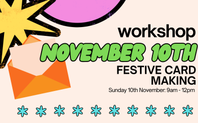 10 NOV: Festive Card Workshop